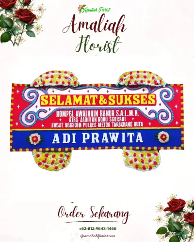 Karangan Bunga Ucapan Selamat cibarani